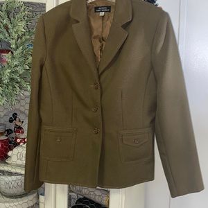 Nice Brown Lined Blazer Jacket